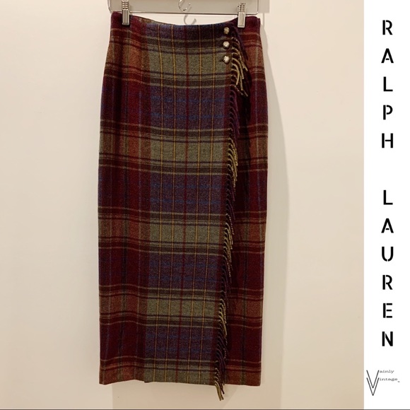 Ralph lauren wool skirt Clearance